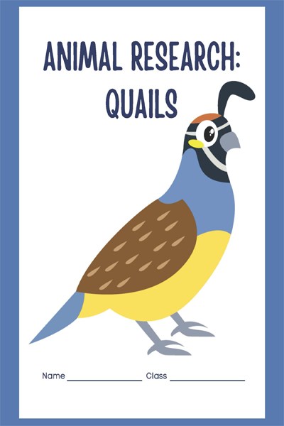 ANIMAL RESEARCH QUAILS