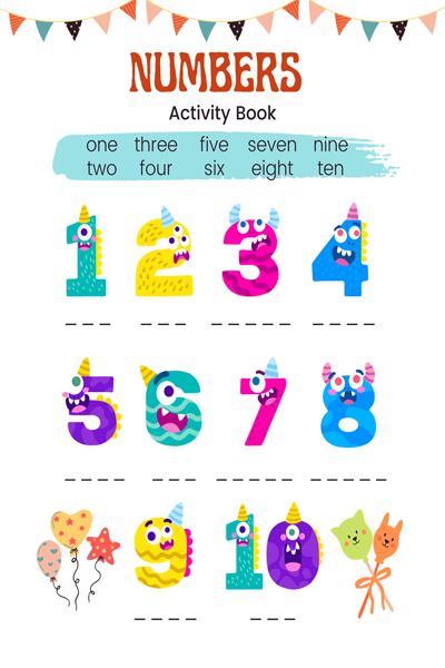 NUMBERS Activity Book
