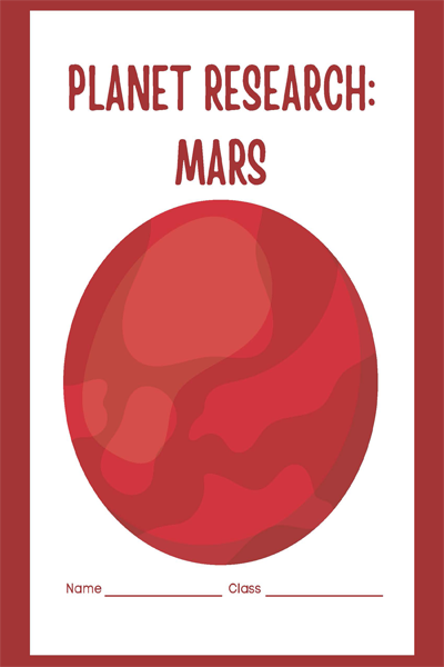 PLANET RESEARCH MARS