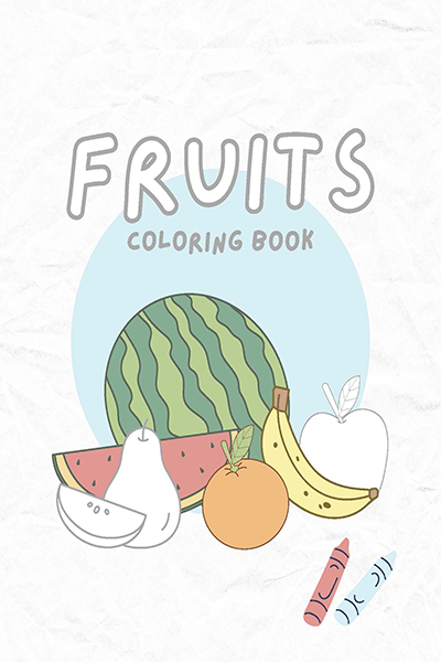 fruits Coloring Book