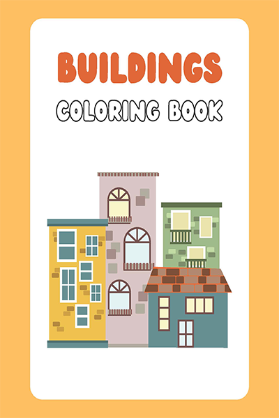 Buildings COLORING BOOK