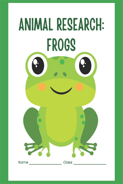 ANIMAL RESEARCH FROGS