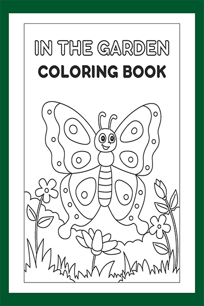 IN THE GARDEN COLORING BOOK