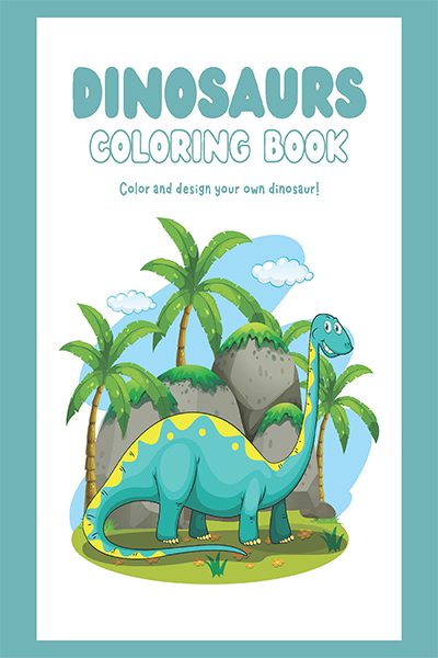 DINOSAURS COLORING BOOK