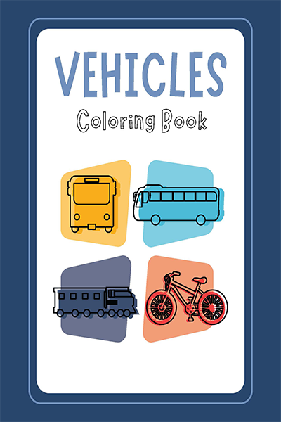 VEHICLES Coloring Book