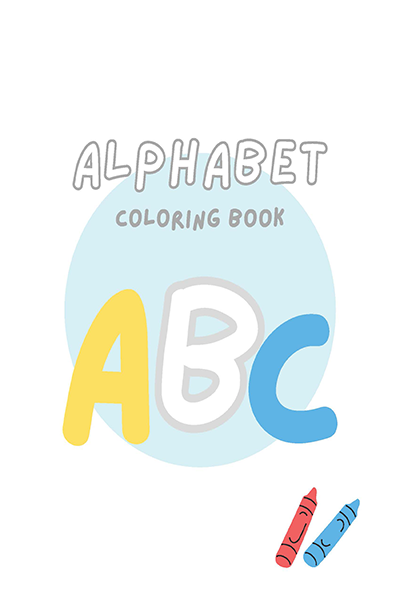 Alphabet coloring book