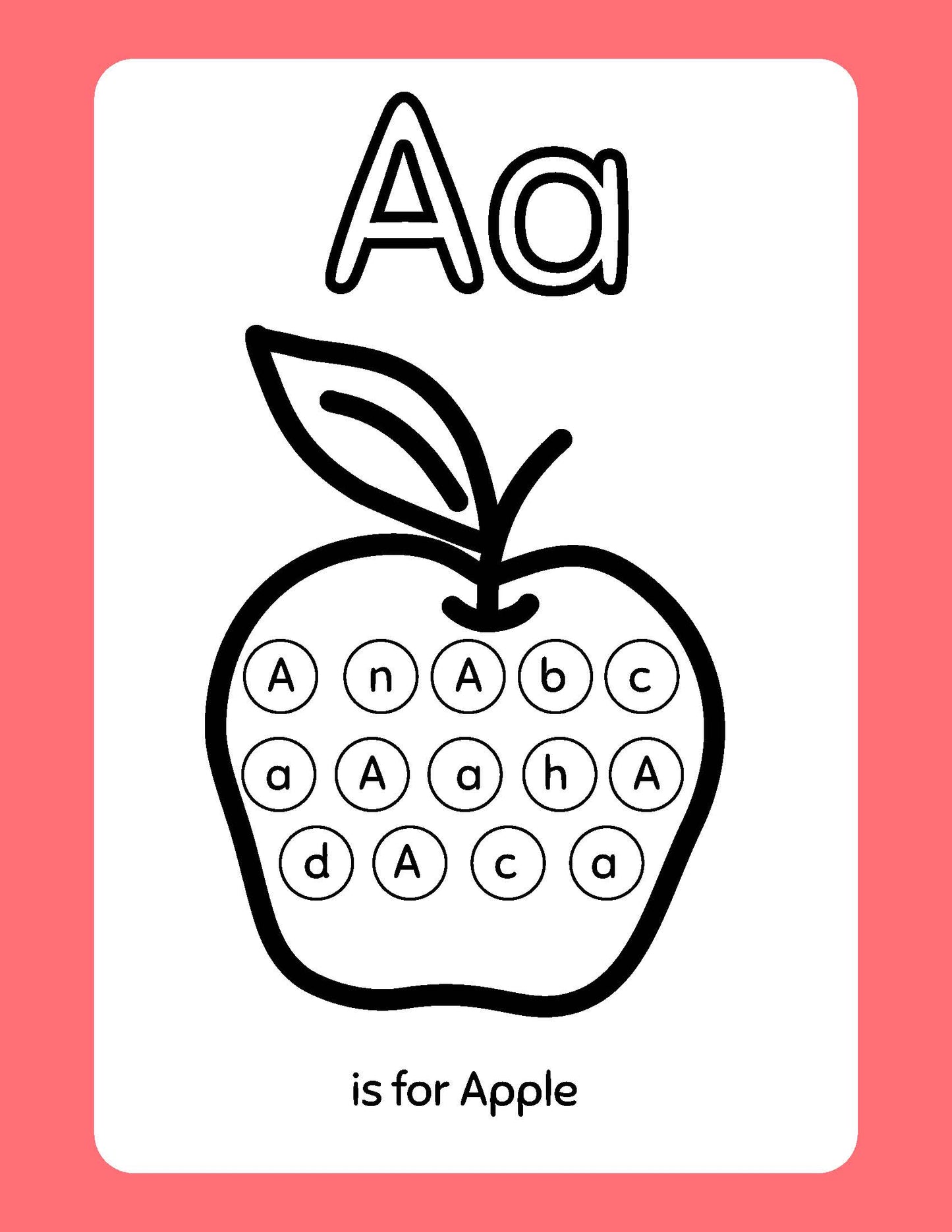 alphabet workbook